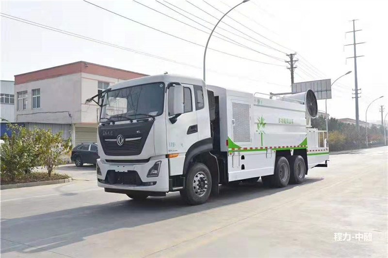 國六東風(fēng)天龍 16噸方罐抑塵車(chē)
