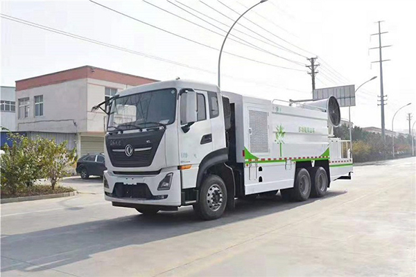 東風(fēng)天龍16噸方罐多功能抑塵車(chē)國六